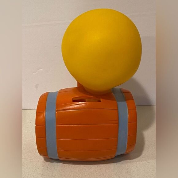 Tweety Bird Barrel Piggy Bank (1997) - Picture 2 of 7